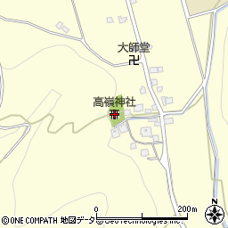 高嶺神社周辺の地図
