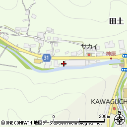 岡山県加賀郡吉備中央町田土2712-4周辺の地図