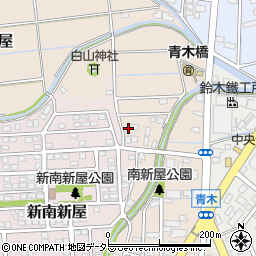 静岡県藤枝市南新屋208周辺の地図