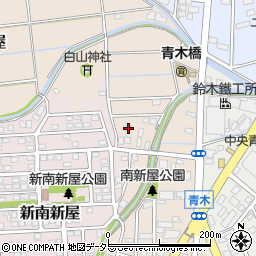 静岡県藤枝市南新屋208-1周辺の地図