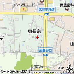 愛知県知多郡武豊町東長宗周辺の地図
