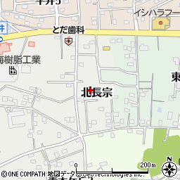 愛知県武豊町（知多郡）北長宗周辺の地図