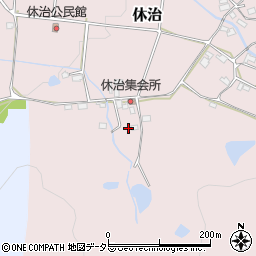 兵庫県赤穂郡上郡町休治296周辺の地図