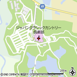 ジャパンクラシックカントリー倶楽部周辺の地図
