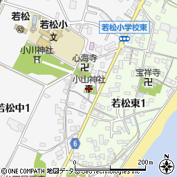 小山神社周辺の地図