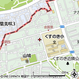 京都府八幡市男山（金振）周辺の地図