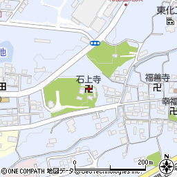 石上寺周辺の地図