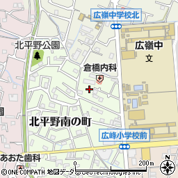 兵庫県姫路市北平野南の町周辺の地図