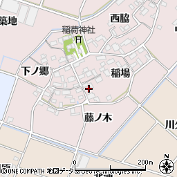 愛知県豊川市江島町稲場35周辺の地図