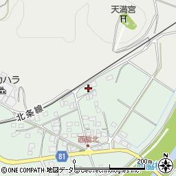 兵庫県小野市西脇町626-1周辺の地図