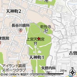 〒569-1117 大阪府高槻市天神町の地図