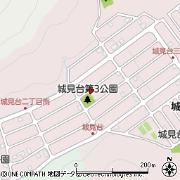兵庫県姫路市城見台周辺の地図