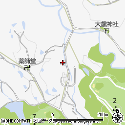 兵庫県三木市吉川町湯谷648周辺の地図