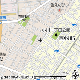 静岡県焼津市三ケ名1000-5周辺の地図
