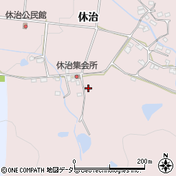 兵庫県赤穂郡上郡町休治295周辺の地図