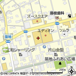 静岡県藤枝市築地575周辺の地図
