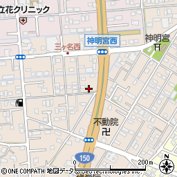 静岡県焼津市三ケ名846周辺の地図