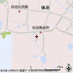 兵庫県赤穂郡上郡町休治280周辺の地図