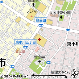 スーパーマーケット田子重登呂田店周辺の地図