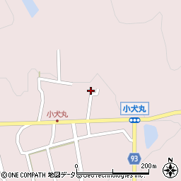 兵庫県たつの市揖西町小犬丸140周辺の地図