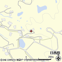 兵庫県神戸市北区大沢町日西原504周辺の地図
