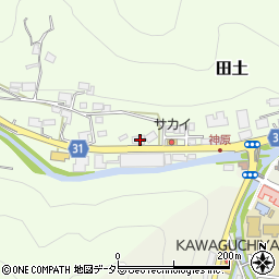 岡山県加賀郡吉備中央町田土2720周辺の地図