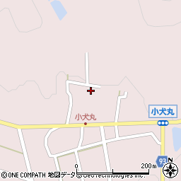兵庫県たつの市揖西町小犬丸149周辺の地図