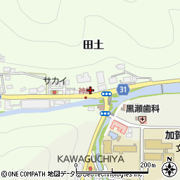 岡山県加賀郡吉備中央町田土3109-30周辺の地図