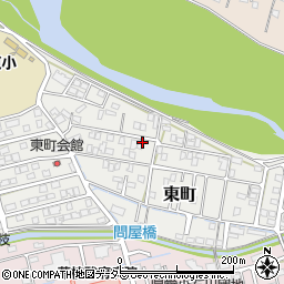 静岡県藤枝市東町周辺の地図