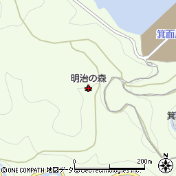 明治の森周辺の地図