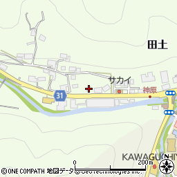 岡山県加賀郡吉備中央町田土2726周辺の地図