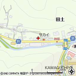 岡山県加賀郡吉備中央町田土2719周辺の地図