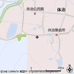 兵庫県赤穂郡上郡町休治346周辺の地図