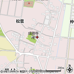 愛知県豊川市西原町松葉31周辺の地図