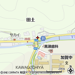 岡山県加賀郡吉備中央町田土3100-1周辺の地図