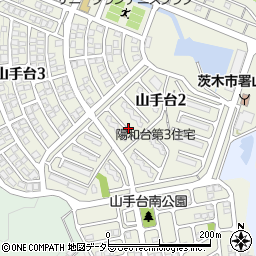 カギの１１０番生活救急車　茨木市・福井・豊川・耳原・山手台・受付センター周辺の地図