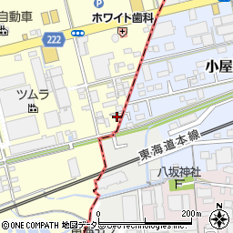 静岡県藤枝市築地331周辺の地図
