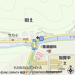 岡山県加賀郡吉備中央町田土3100周辺の地図