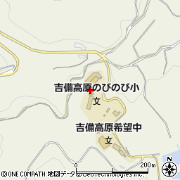 岡山県加賀郡吉備中央町高谷470周辺の地図