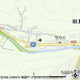 岡山県加賀郡吉備中央町田土2730周辺の地図