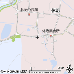 兵庫県赤穂郡上郡町休治349周辺の地図