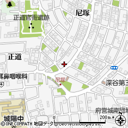京都府城陽市寺田尼塚68-259周辺の地図