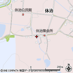 兵庫県赤穂郡上郡町休治351周辺の地図