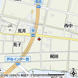 マクドナルド２４８幸田町店周辺の地図