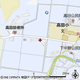 上郡町立　高田幼稚園周辺の地図
