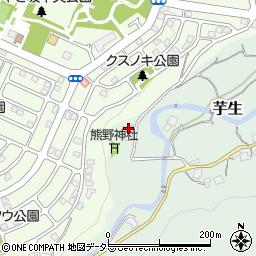 兵庫県川西市芋生堂ノ前周辺の地図