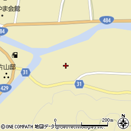 岡山県加賀郡吉備中央町下加茂2043周辺の地図
