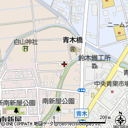 静岡県藤枝市南新屋223周辺の地図