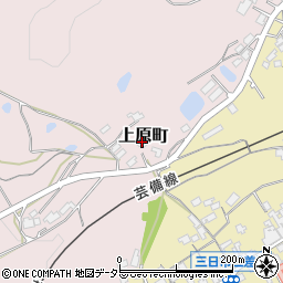 広島県庄原市上原町56周辺の地図
