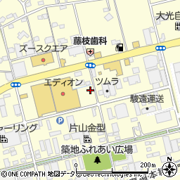 静岡県藤枝市築地568周辺の地図